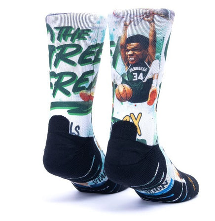 Calzetti unisex Scrimmage basket Greek Freak 2.0! White