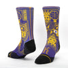 Calzetti unisex Scrimmage basket The King Purple