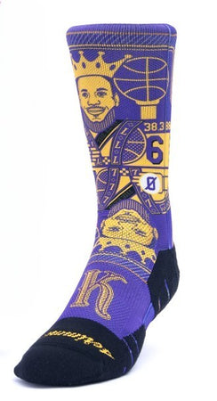 Calzetti unisex Scrimmage basket The King Purple