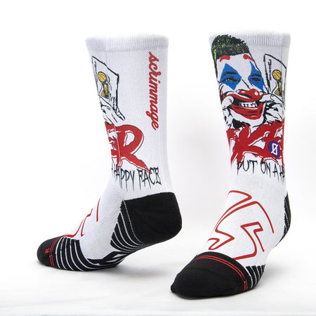 Calza unisex Scrimmage basket Joker Revenge White