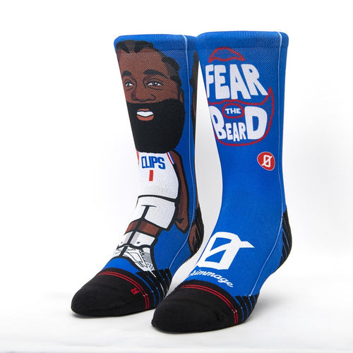 Calza unisex Scrimmage basket Fear The Beard Blue