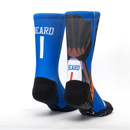Calza unisex Scrimmage basket Fear The Beard Blue