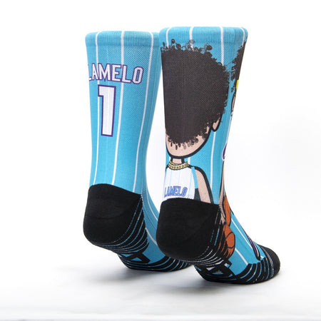 Calza Scrimmage unisex basket Lamelo Watergreen