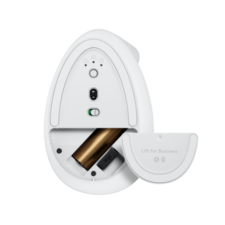 Logitech Lift for Business - Mouse verticale - ergonomico