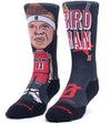 Calzini unisex Scrimmage Stampa basket Birdman Black