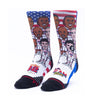Calzini unisex Scrimmage Stampa basket Dream Team White