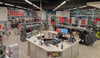 Scaffalatura metallica zincata per arredamento negozi cm. 100x60x140h