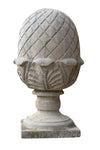 Biscottini Pigna Statua Ornamento in Pietra Biscottini 25x50 Arredo Giardino Esterno