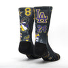Calzini Scrimmage unisex basket Mamba Black