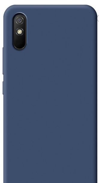 cover in silicone per xiaomi redmi 9a-9at blu