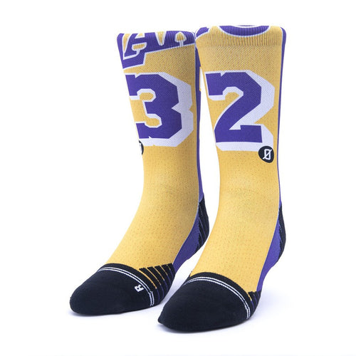 Calzini unisex Scrimmage basket Jersey Magic Yellow-Violet