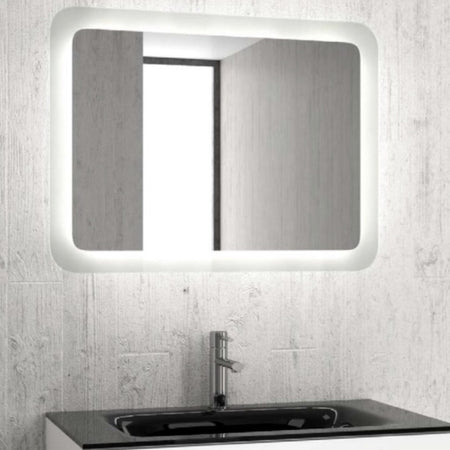 Specchio da bagno ADEL in vetro con luce LED nascosta