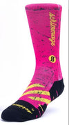 Calzini unisex Scrimmage Fitness under construction Fuxia