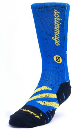 Calzini unisex Scrimmage Fitness under construction Blau