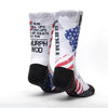 Calzini unisex Scrimmage Fitness Murph White