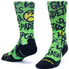Calzini unisex Scrimmage Angry Ball calze da Padel Green