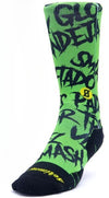 Calzini unisex Scrimmage Angry Ball calze da Padel Green