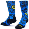 Calzini unisex Scrimmage Angry Ball calze da Padel Blu