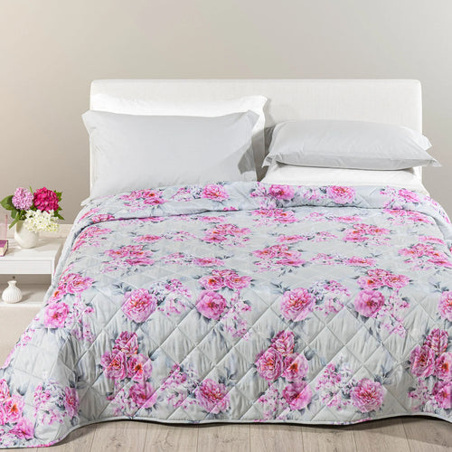 Copriletto Trapuntato Lotus ! Caleffi  – In Morbida Microfibra Anallergica – Design Contemporaneo e Comfort Superiore