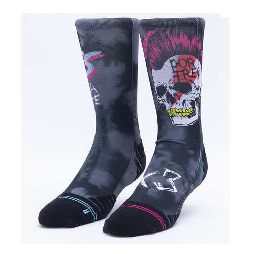 Calzini unisex Scrimmage Por Tres calze da Padel Black