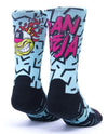 Calzini unisex Scrimmage Bandeja calze da Padel White