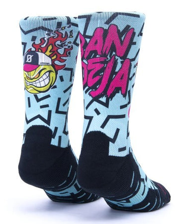 Calzini unisex Scrimmage Bandeja calze da Padel White