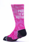 Calzini unisex Scrimmage My Girlfriend/Boyfriend calze da Padel Fuxia