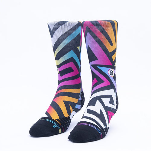 Calzini unisex Scrimmage Everyday Abstract Rainbow