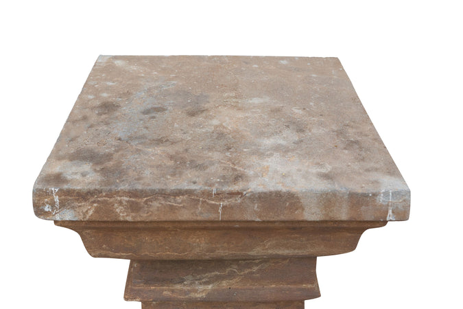 Biscottini Base portavaso in pietra Biscottini solida robusta diametro 50 altezza 145