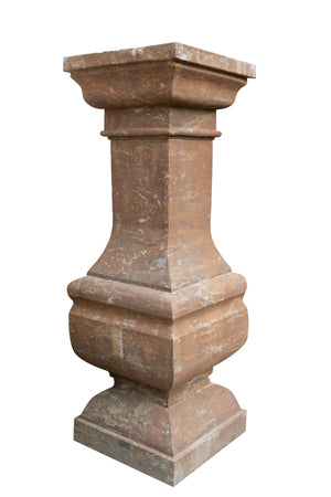 Biscottini Base portavaso in pietra Biscottini solida robusta diametro 50 altezza 145