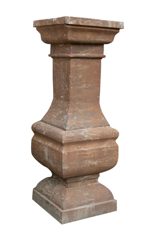 Biscottini Base portavaso in pietra Biscottini solida robusta diametro 50 altezza 145