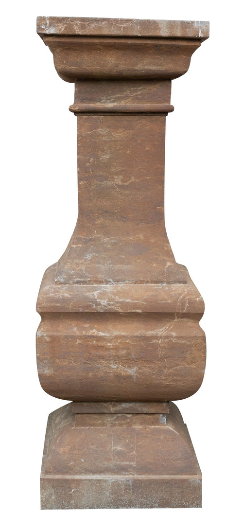 Biscottini Base portavaso in pietra Biscottini solida robusta diametro 50 altezza 145