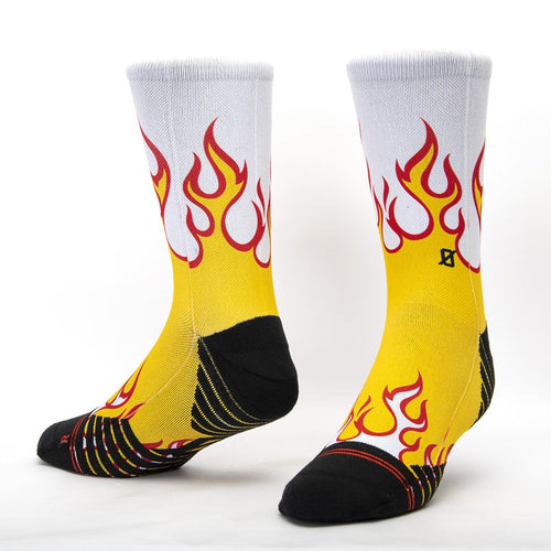 Calzini unisex Scrimmage Everyday Flame White