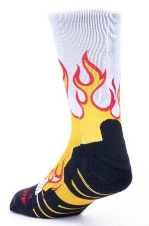 Calzini unisex Scrimmage Everyday Flame White