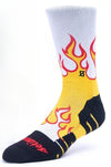 Calzini unisex Scrimmage Everyday Flame White