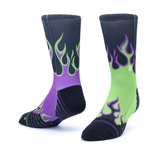 Calzini unisex Scrimmage Everyday Flame Purple