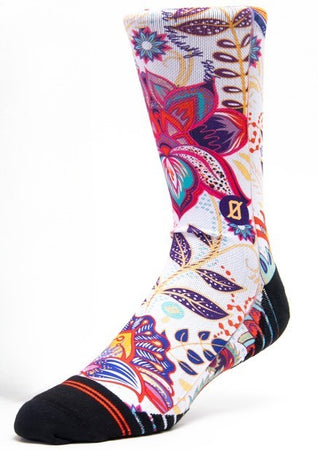 Calzini unisex Scrimmage Everyday Paisley White