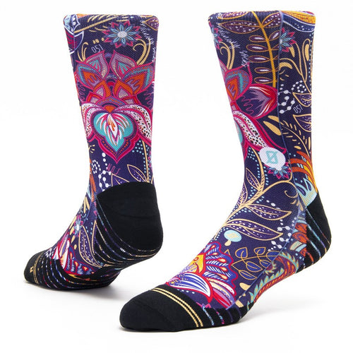 Calzini unisex Scrimmage Everyday Paisley Purple