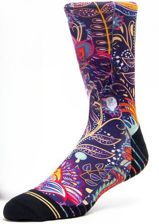 Calzini unisex Scrimmage Everyday Paisley Purple