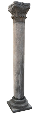 Biscottini Colonna Biscottini massiccia pietra lavorata a mano 48x245 arredo interno