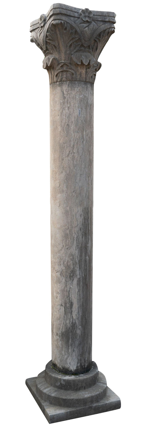 Biscottini Colonna Biscottini massiccia pietra lavorata a mano 48x245 arredo interno