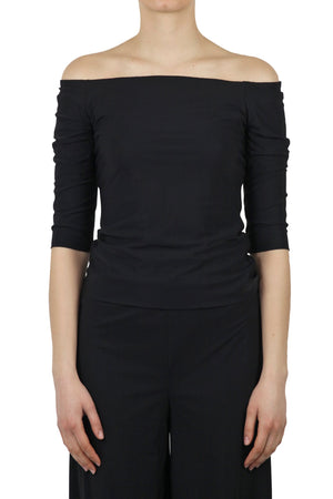 MALIPARMI Maliparmi - T-shirt - 450749 - Nero da donna