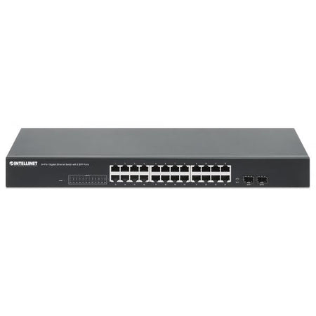Gigabit Ethernet Switch 24 porte con 2 porte SFP