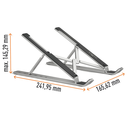 Supporto Alza Notebook Fold Fino A 15'' Durable