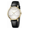 Orologio CK CALVIN KLEIN uomo Established pelle nero / bianco