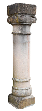 Biscottini Vecchia colonna in pietra Molto solida robusta Offerta Speciale Qualità