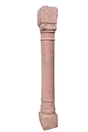 Biscottini Biscottini Colonna Pietra Massiccia Pezzo Unico Arredo Interno Esterno 28x198