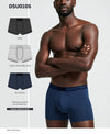 Boxer DSU0105 ! Drop Season –Set 3 Boxer Uomo Cotone Stretch Premium Nero, Bianco e Grigio