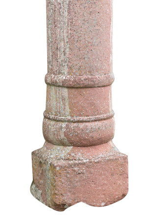 Biscottini Biscottini Colonna pietra massiccia artigianale per interni esterni D23 H176