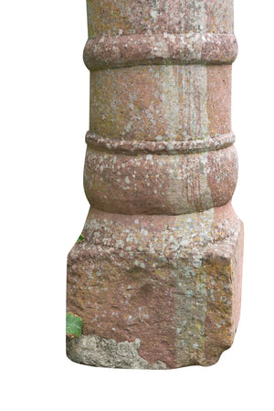 Biscottini Biscottini Colonna pietra massiccia artigianale per interni esterni D23 H176